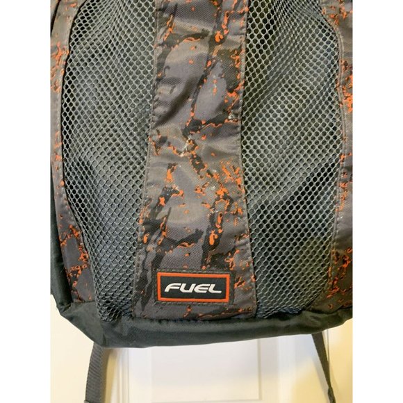 FUEL BACKPACK 19" SCHOOL BACKPACK WITH LAPTOP POUCH Orange‎ Gray - Picture 6 of 9